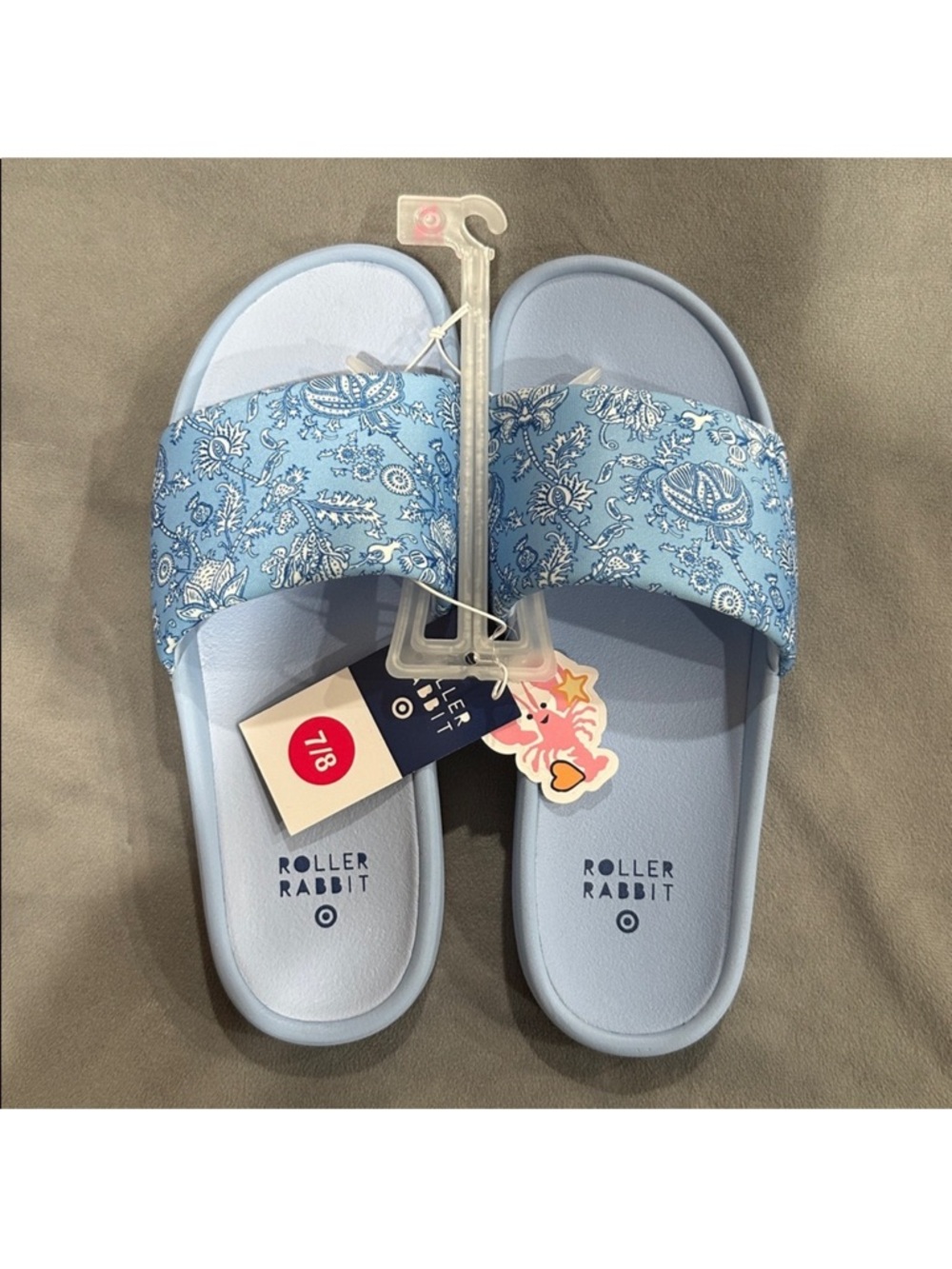 Roller Rabbit Floral Vines Slide Sandal (Target Exclusive)